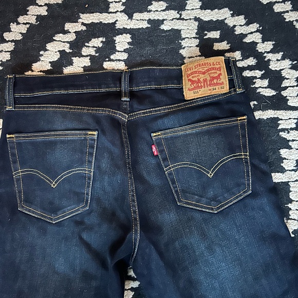 Men Levi straight leg denim - Picture 3 of 5